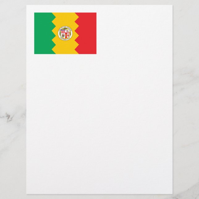 Flagge der Stadt Los Angeles (Vorderseite)