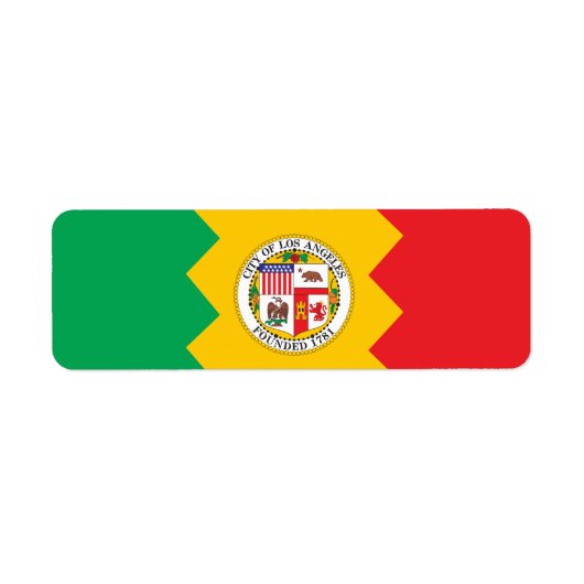 Flagge der Stadt Los Angeles (Vorne)