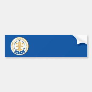 Flagge der Stadt Louisville Autoaufkleber