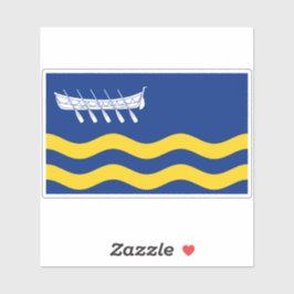 Flagge der Stadt Lytham St Annes Aufkleber