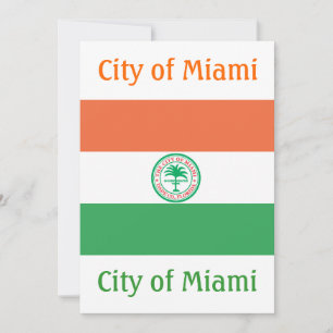 Flagge der Stadt Miami