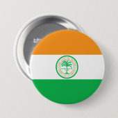 Flagge der Stadt Miami (Florida) Button (Vorne & Hinten)