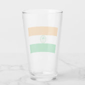Flagge der Stadt Miami (Florida) Glas (Rückseite)