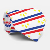 Flagge der Stadt New Orleans Krawatte (Gerollt)