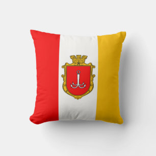 Flagge der Stadt Odessa Symbol Ukraine Emblem Kissen