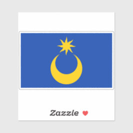 Flagge der Stadt Portsmouth Aufkleber