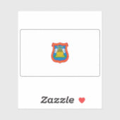 Flagge der Stadt Puebla de Zaragoza, Mexiko Aufkleber (Blatt)