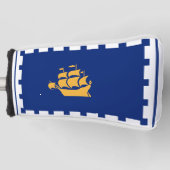 Flagge der Stadt Quebec Golf Headcover (Vorderseite)