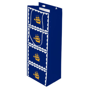 Flagge der Stadt Quebec Weinbeutel Geschenktüte Für Weinflaschen