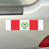 Flagge der Stadt Raleigh Autoaufkleber (Auf Auto)