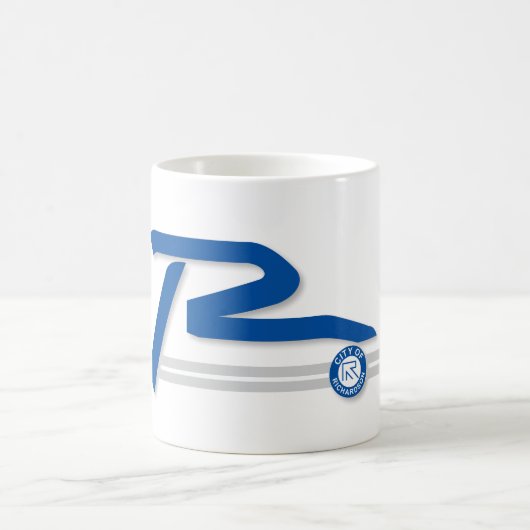 Flagge der Stadt Richardson Kaffeetasse (Mittel)