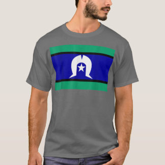 Flagge der Strait Islanders von Torres T-Shirt