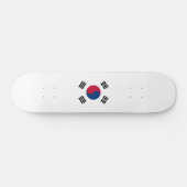 Flagge der Südkorea-Skateboard-Plattform Skateboard (Horizontal)