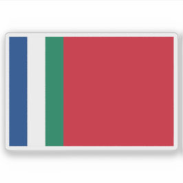 Flagge der Südmoluccas Aufkleber