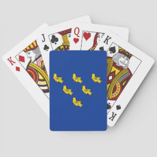 Flagge der Sussex Spielkarten