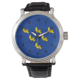 Flagge der Sussex-Uhr Armbanduhr