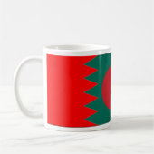 Flagge der Tasse Bangladesch (Links)
