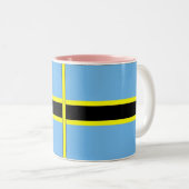 Flagge der Tasse Botswana (VorderseiteRechts)