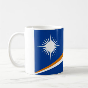 Flagge der Tasse der Marshallinseln