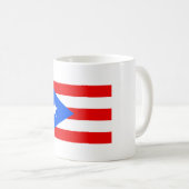 Flagge der Tasse Puerto Rico (VorderseiteRechts)