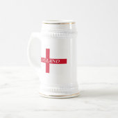 Flagge der Tasse von England (Vorderseite Links)