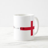 Flagge der Tasse von England (VorderseiteRechts)
