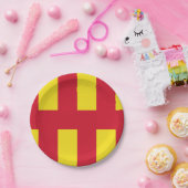 Flagge der Teller von Northumberland Paper (Party)