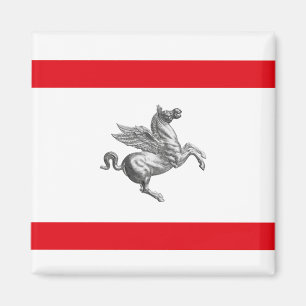 Flagge der Toskana, ITALIEN Magnet