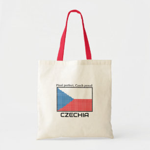 Flagge der Tschechien Tragetasche