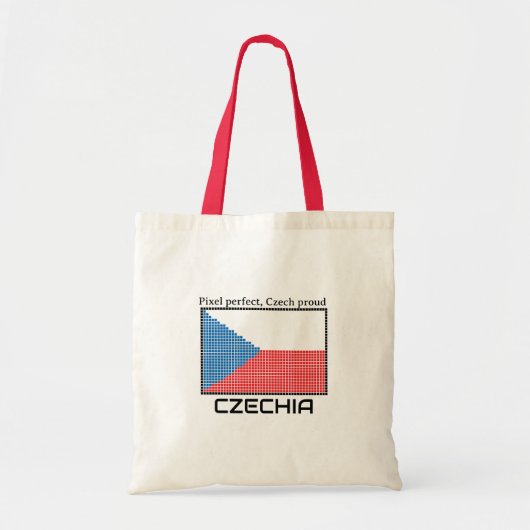 Flagge der Tschechien Tragetasche (Vorne)
