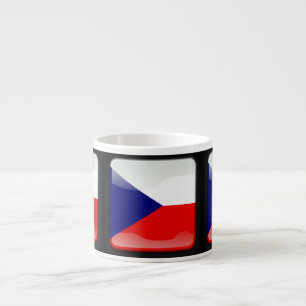 Flagge der Tschechischen Republik Espressotasse