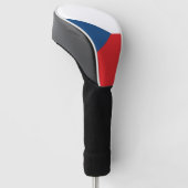 Flagge der Tschechischen Republik Golf Headcover (angewinkelt)
