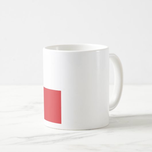 Flagge der Tschechischen Republik Kaffeetasse (VorderseiteRechts)