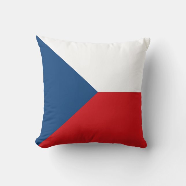 Flagge der Tschechischen Republik Kissen (Vorderseite)