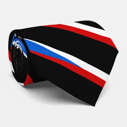 Flagge der Tschechischen Republik Krawatte (Gerollt)