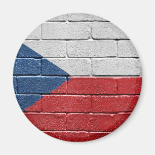 Flagge der Tschechischen Republik Magnet