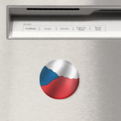 Flagge der Tschechischen Republik Magnet (In Situ (Geschirrspüler))