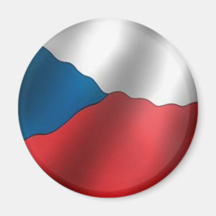 Flagge der Tschechischen Republik Magnet