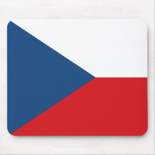 Flagge der Tschechischen Republik Mousepad