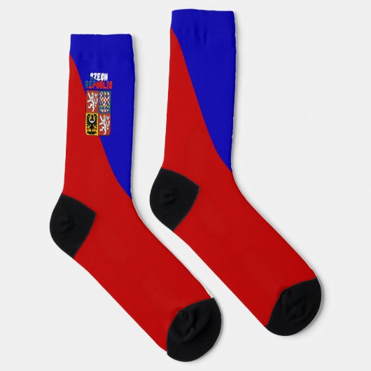 Flagge der Tschechischen Republik Socken (Rechts)