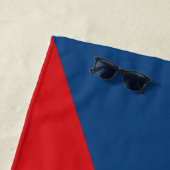 Flagge der Tschechischen Republik Strandtuch (Beispiel)