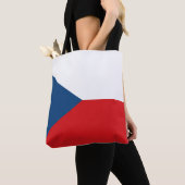 Flagge der Tschechischen Republik Tasche (Von Nahem)