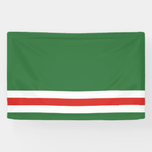Flagge der Tschetschenischen Republik Itschkerien Banner