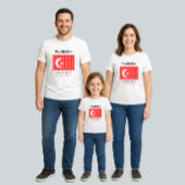 Flagge der Türkei Baby T-shirt