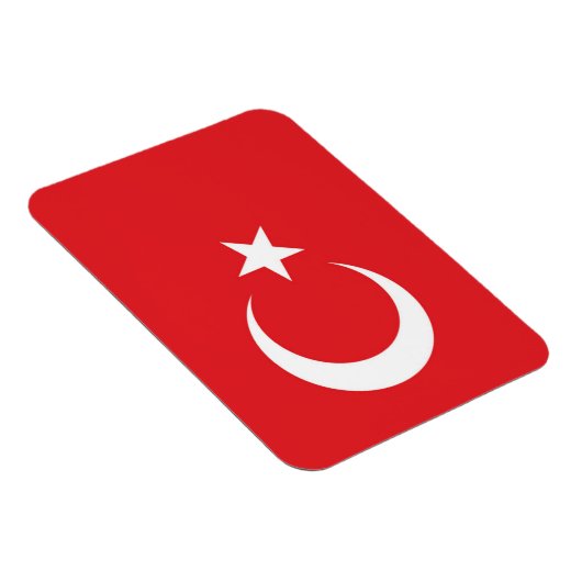 Flagge der Türkei Magnet (Rechte Seite)