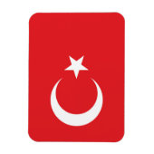 Flagge der Türkei Magnet (Vertikal)