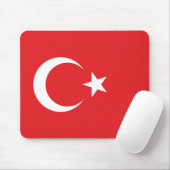 Flagge der Türkei Mousepad (Mit Mouse)