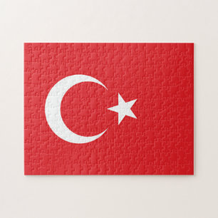 Flagge der Türkei Puzzle