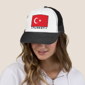 Flagge der Türkei Truckerkappe (Beispiel)