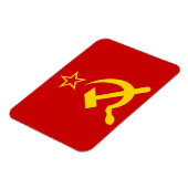 Flagge der UdSSR - Flagge der Sowjetunion Magnet (Linke Seite)